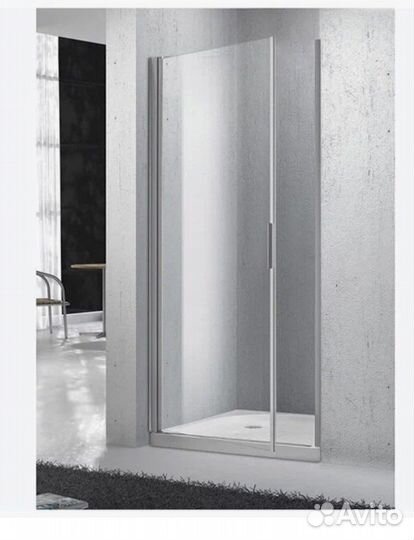 Душевая дверь BelBanqo Sela-B-1-95/ шиншилла