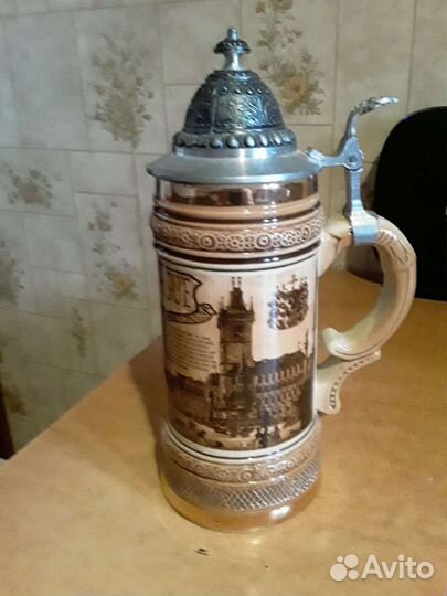 Кружка пивная фарфоровая. Чехия