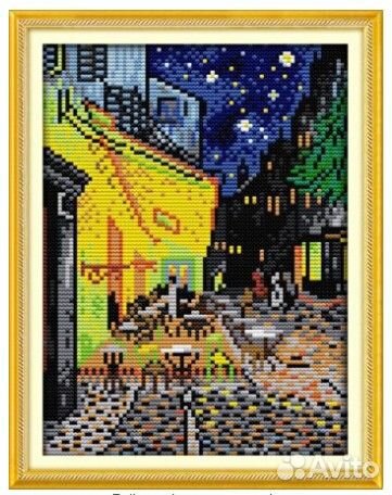 Схема для вышивания по мотивам картины Ван Гога «Н