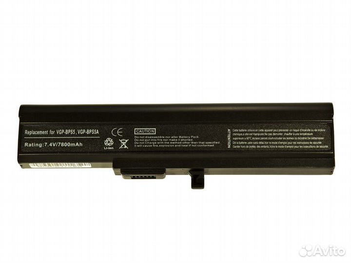 Аккумулятор для Sony BPS5 (7.4V 7800mAh)