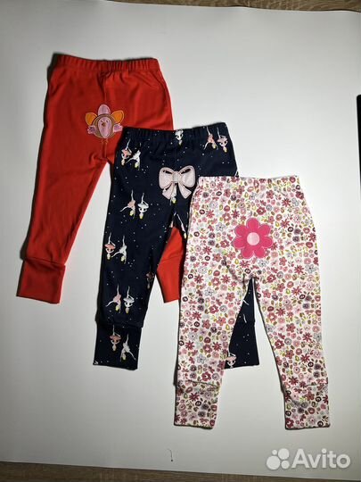 Легинсы для девочки 86 92