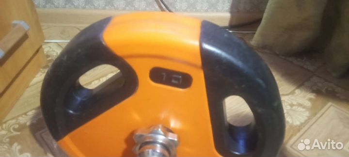 Штанга гриф блины бу