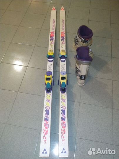 Горные лыжи комплект женские