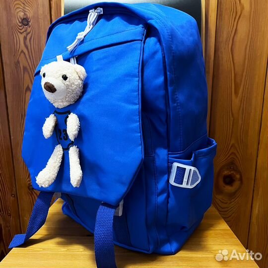 Рюкзак Медведь синий