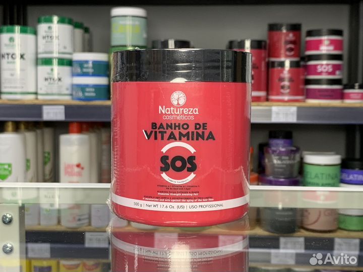 Маска SOS Natureza Banho de Vitamina