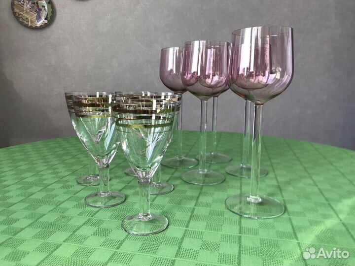 Калининские бокалы, рюмки СССР