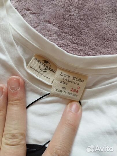 Лонгслив zara 134 новый