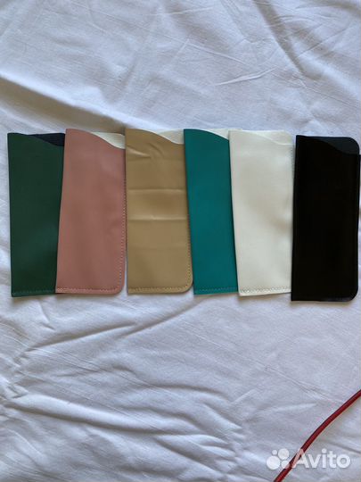 Чехол для очков кожаный, мягкие, стильные