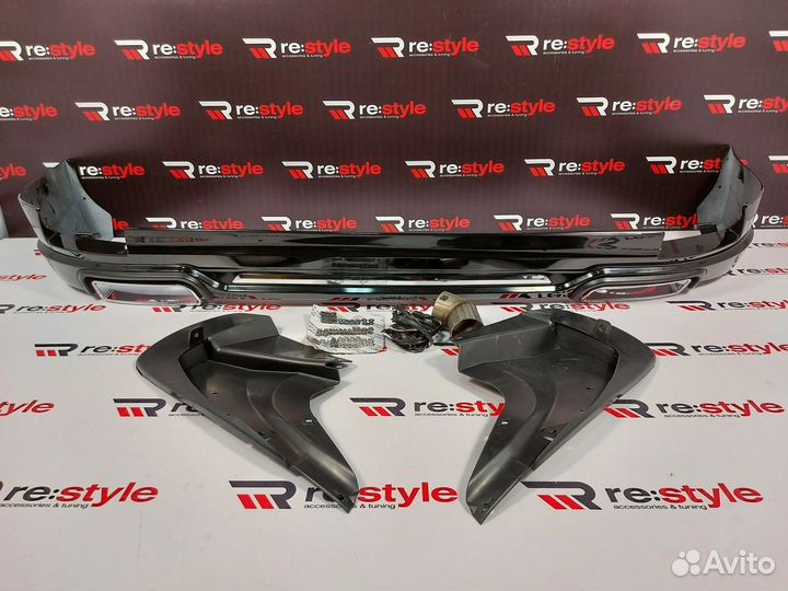 Губа задняя Toyota Land Cruiser Prado 150 13-17 Че