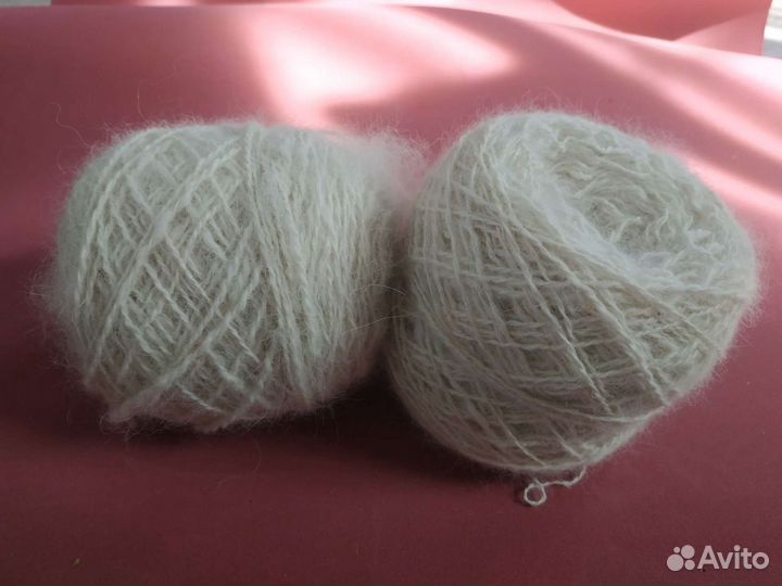 Собачья шерсть. Пряжа из пуха самоедской лайки