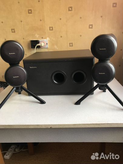 Акустика Technics SB-W200 + SB-F200+CD проигрыва