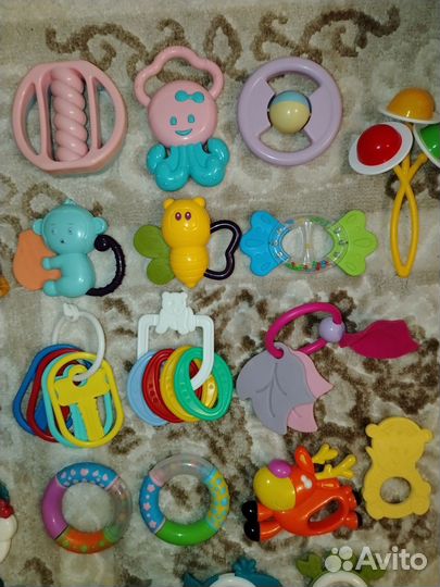 Грызунки, погремушки пакетом