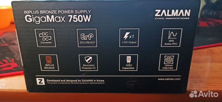 Блок питания для пк 750w