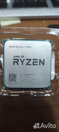 Процессор AMD ryzen 7 2700