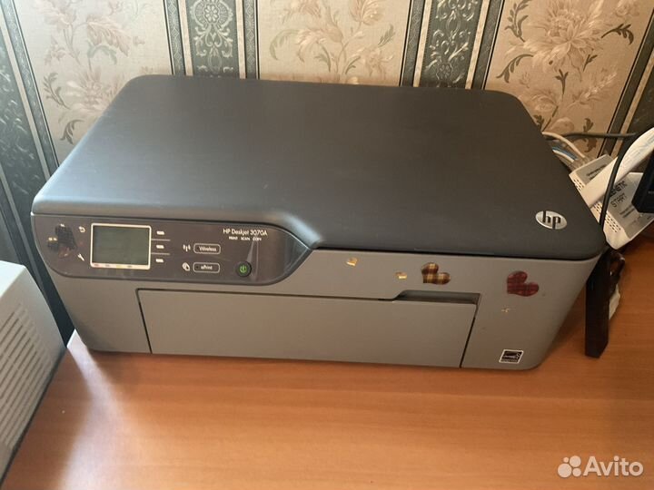 Мфу принтер сканер цветной HP 3070a