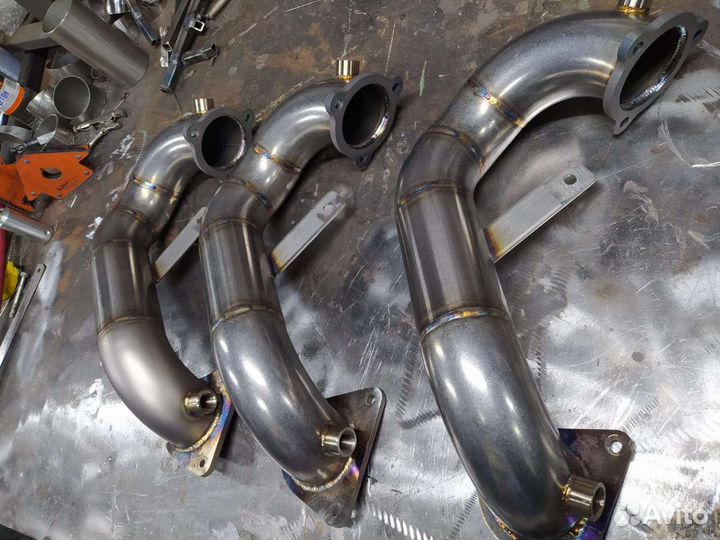 Даунпайп Downpipe renault megan rs laguna F4Rt