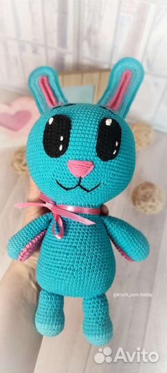 Зайка Снежки Сказочный патруль ручная работа