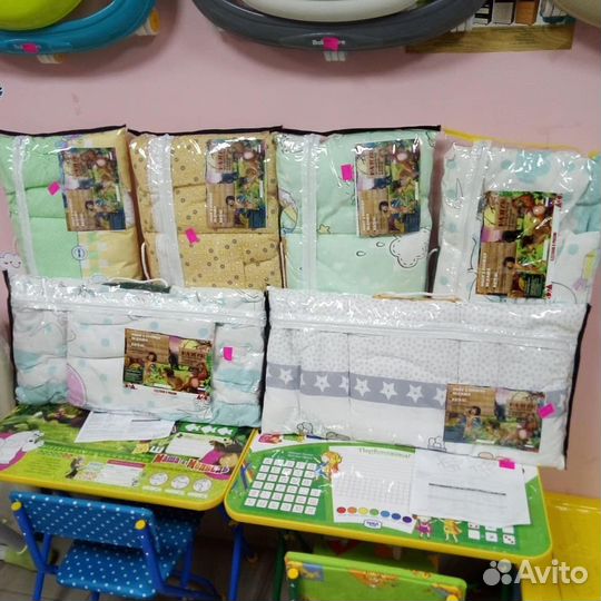 Набор в коляску Маугли (матрас+подушка)