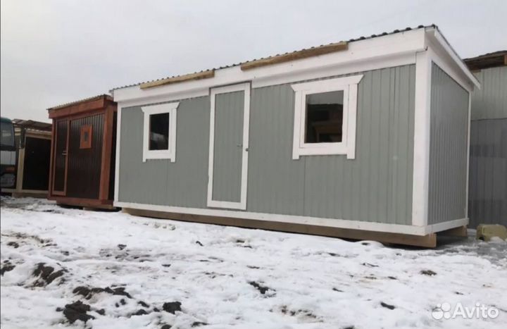 Купить компактные бытовки бу