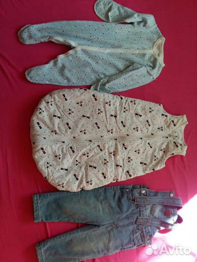 Вещи пакетом на девочку 0-3 года