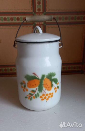 Бидон эмалированный