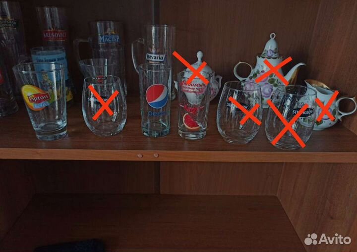 Стопки и бокалы для коллекции