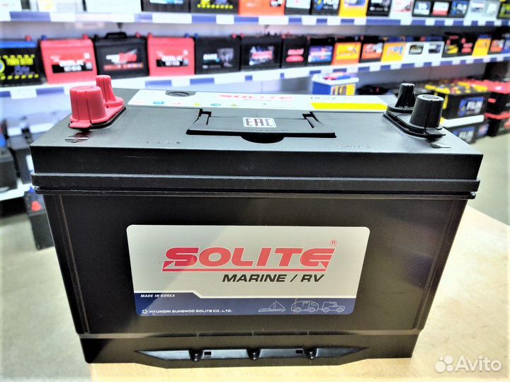Тяговый аккумулятор 90Ач Solite Marine DC27