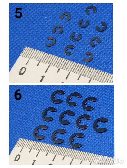 Гайки, шайбы, С-клипсы для RC-моделей