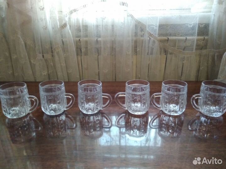 Кружка хрустальная