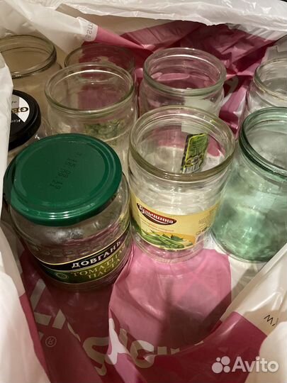 Отдам даром банки