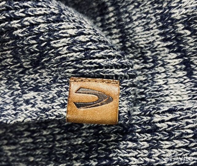 Camel Active шарф 2 метра хлопковый трикотаж