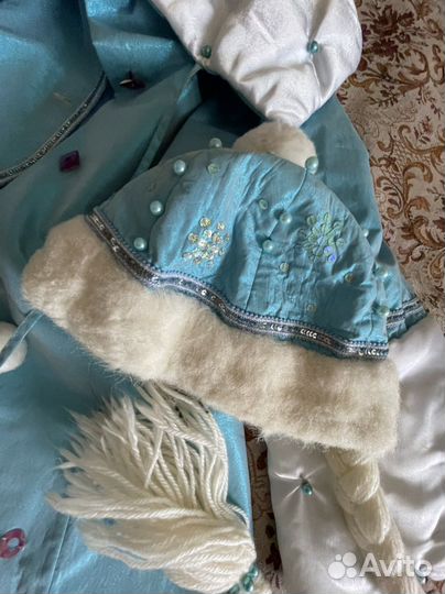 Костюм снегурочки взрослый