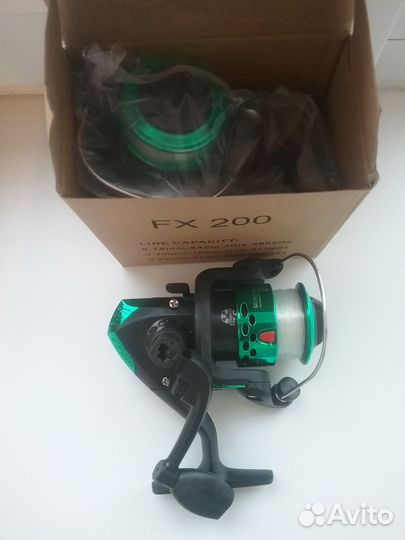 Катушка рыболовная с леской