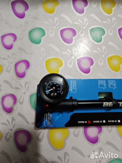 Насос для вилки велосипеда. beto