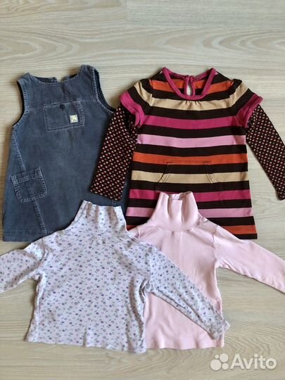 Вещи пакетом для девочки,одежда пакетом,92-104