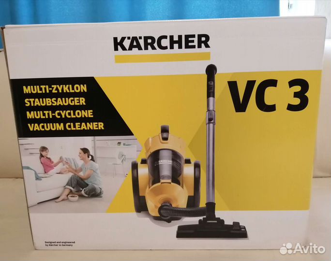 Пылесос сухой уборки Karcher VC 3