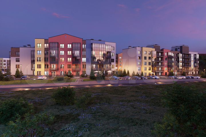 2-к. квартира, 59,9 м², 1/5 эт.