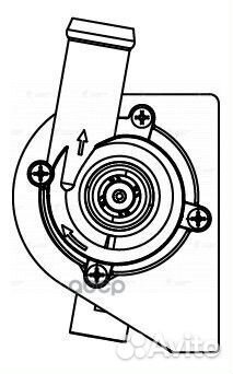 Насос водяной VAG octavia/tiguan 08- 1.4TSI/TFS
