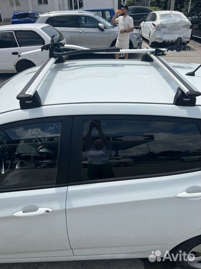 Крепления для велосипеда на крыше авто Thule