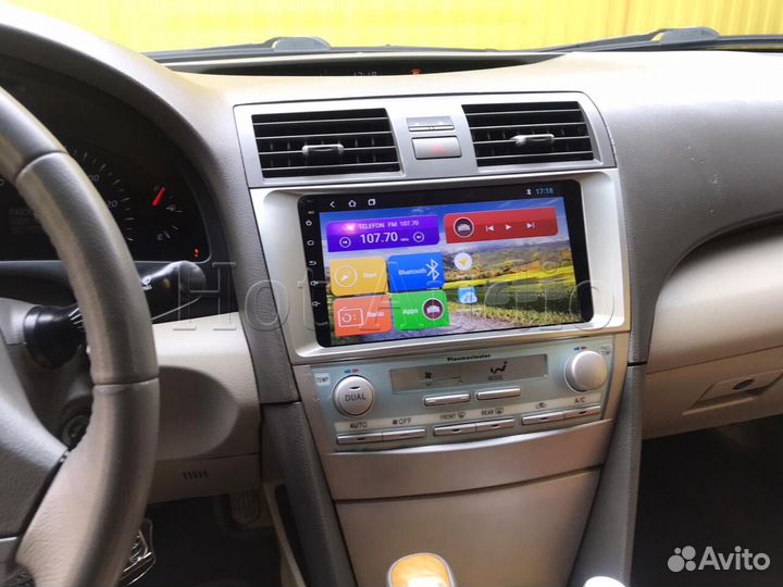 Магнитола Андроид для Тойота Камри 40-й кузов