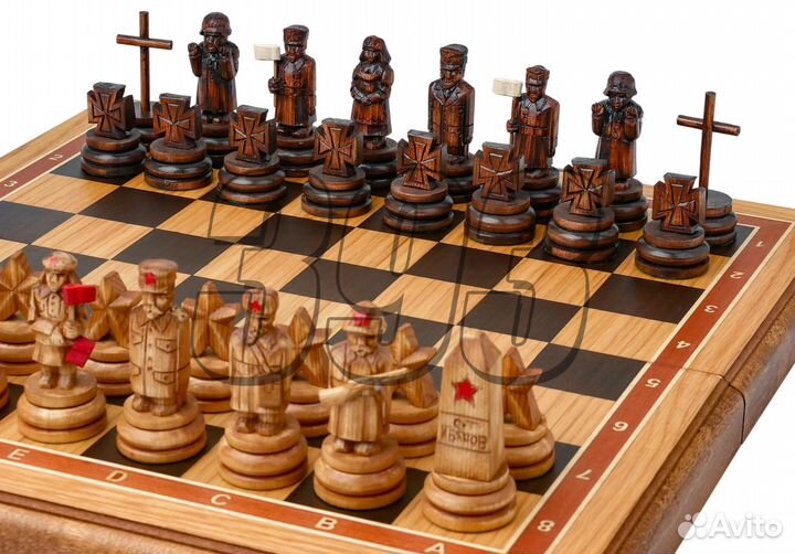 Шахматные фигуры Великая Отечественная Вой (50224)