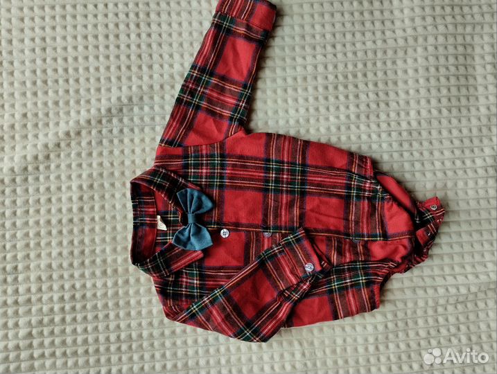 Рубашка боди 80