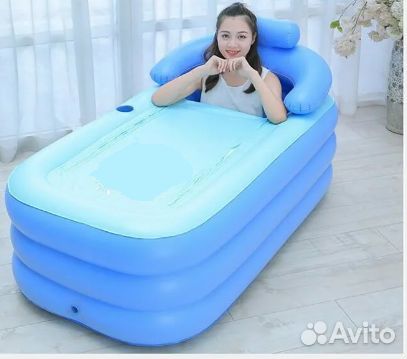 Надувная ванна мини-бассейн 180х98 см