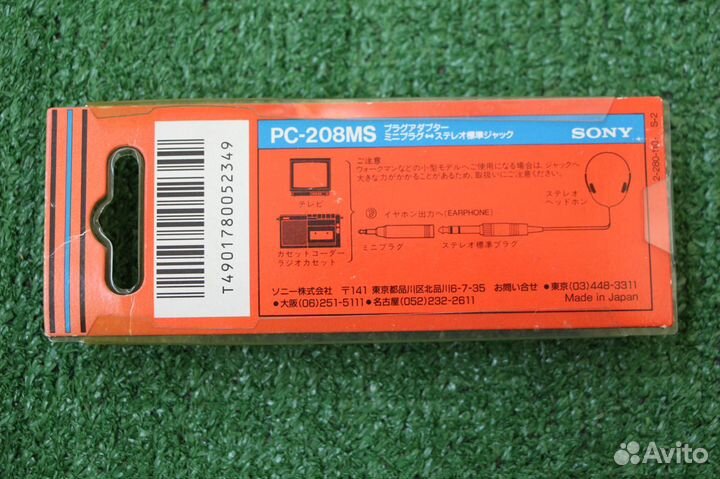 Jack-MiniJack переходники Sony, Япония