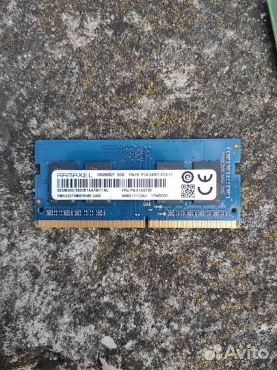 Оперативная память для ноутбука so-dimm ddr4