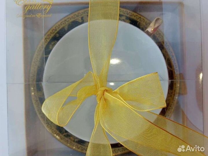 Чайная пара фарфор новая