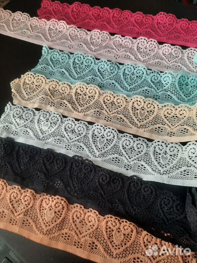 Кружево спандекс новое
