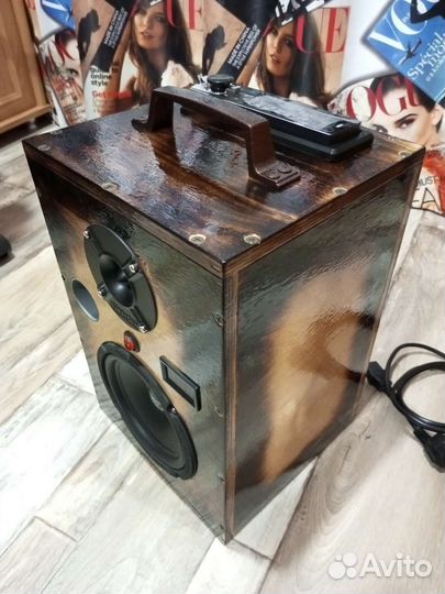 Портативная колонка bluetooth, USB, AUX