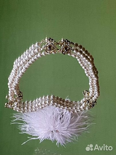 Колье ожерелье бусы в стиле Chanel Шанель