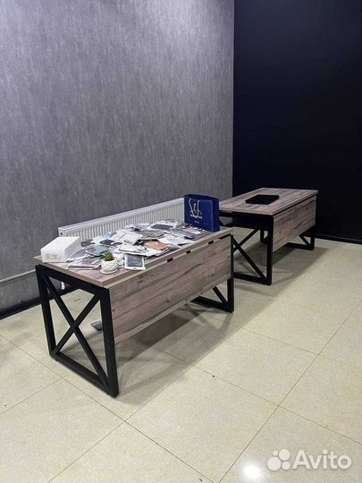 Стол рабочий / Офисная мебель / Стеллаж